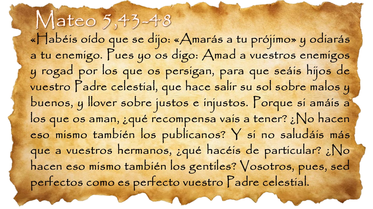 Amad a vuestros enemigos
